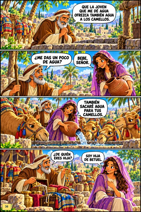 Página 36 del e-book: Isaac y Rebeca