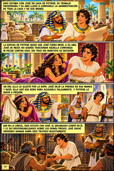 Página 54 del e-book: José en Egipto