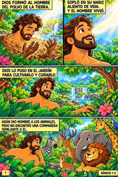 Página 8 de La creación del mundo